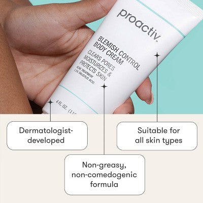 Proactiv Blemish Control Body Cream 4 fl oz - Imperfect Container