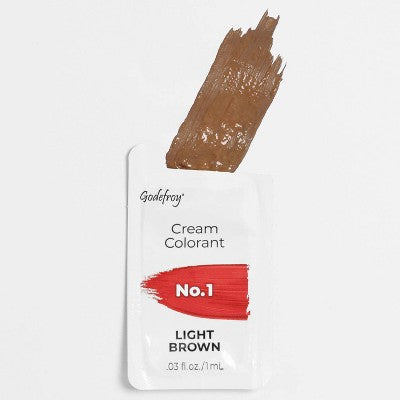 Godefroy Instant Eyebrow Tint Application Kit Light Brown 3ct - New