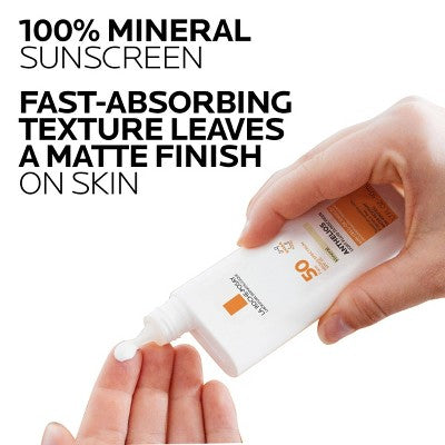 La Roche Posay Anthelios Ultra-Light Fluid Mineral Face Sunscreen SPF 50 1.7 fl oz - Missing Box