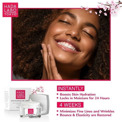 Hada Labo Tokyo Plumping Gel Cream Facial Moisturizer 1.76oz - Imperfect Box