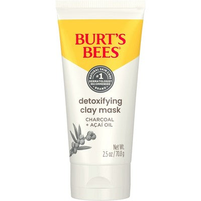 Burt's Bees Detoxifying Clay Face Mask 2.5oz - New