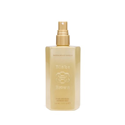 Blake Brown Hair and Body Refresh Mist Sandalwood Vanille Warm Vanilla Fragrance 5 fl oz - New
