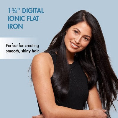 BaBylissPRO Nano Titanium Ionic Straightening Flat Iron Blue - Imperfect Box
