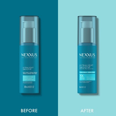 Nexxus Ultralight Smooth Frizz Defy Cream Serum 4 fl oz - Imperfect Container