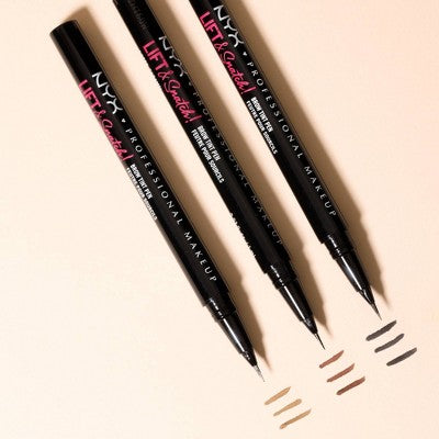 NYX Professional Makeup Lift N Snatch! Brow Tint Pen Ash Brown 0.03 fl oz - Imperfect Box