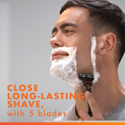 Gillette Fusion5 Men's Razor + 2 Razor Blade Refills - Imperfect Box