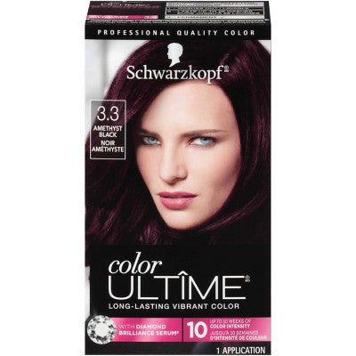 Schwarzkopf Color Ultime Permanent Color Amethyst Black - New