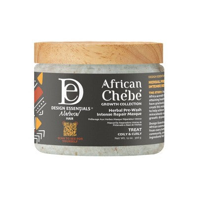 Design Essentials Chebe Herbal Pre-Wash Intense Repair Hair Masque - 12 fl oz