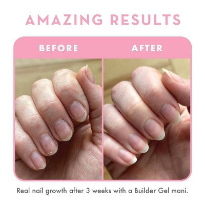 Olive & June Builder Gel Nail Polish Sky Blue Filter 0.46 fl oz - Imperfect Container