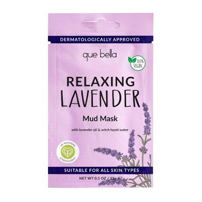 Que Bella Relax & Unwind Face Mask Collection 6pc - Imperfect Box