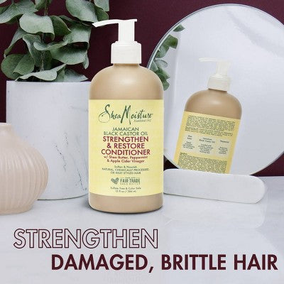 SheaMoisture Shampoo & Conditioner Bundle for Damaged Hair 26oz/2pk - Missing Box