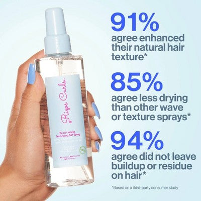 Rizos Curls Beach Waves Texturizing Salt Spray 6.8 fl oz - Missing Lid