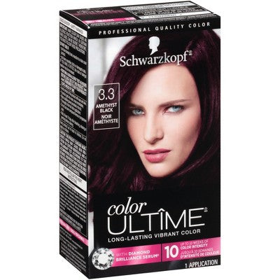 Schwarzkopf Color Ultime Permanent Color Amethyst Black - New