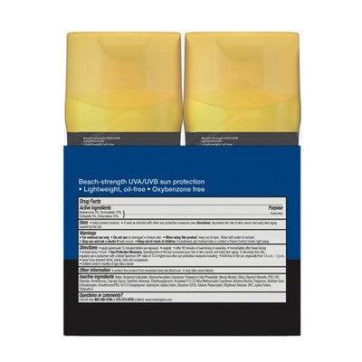 Neutrogena Beach Defense Lotion Twin Pack SPF 70 - New