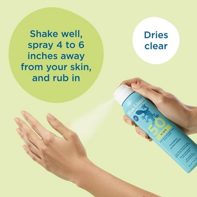 Blue Lizard Kids Mineral Sunscreen Spray SPF 50+ 5 oz - New