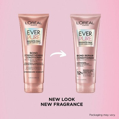 L'Oreal Paris EverPure Sulfate Free Bond Repair Color Care Conditioner 6.8 fl oz - New
