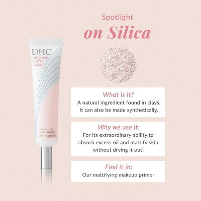 DHC Velvet Skin Coat Makeup Primer 0.52oz - New