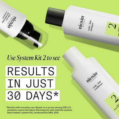 Nioxin System 2 Shampoo Cleanser - 10.1 fl oz