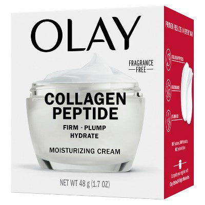 Olay Regenerist Face Moisturizer Collagen Peptide 24 Cream 1.7oz. - Imperfect Box
