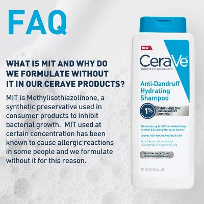 CeraVe Anti-Dandruff Scalp Care Shampoo - 12 fl oz