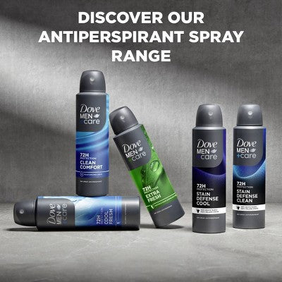 Dove Men+Care 72-Hour Dry Spray  3.8oz/2ct - New