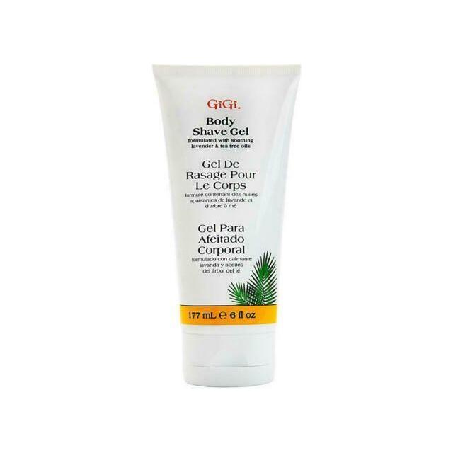 Gigi Brazilian Shave Gel Perfect For Bikini, Underarms Legs 6 Oz