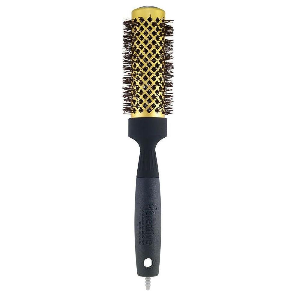 Gold Nano Wavy Ion  Ceramic Hair Brush