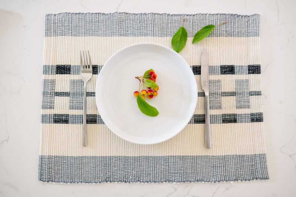 Gonder Handwoven Ethiopian Cotton Placemat