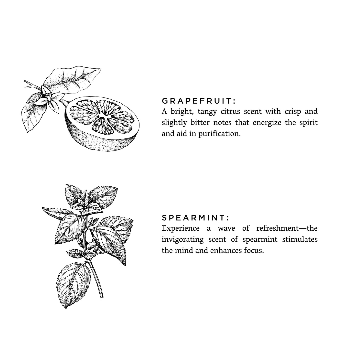 Mini Linen Spray - Grapefruit + Spearmint