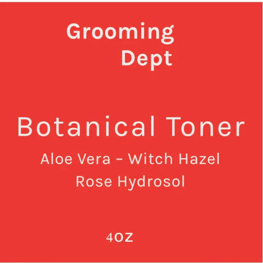 Grooming Dept Rose Hydrosol Botanical Toner 4 Oz - Osadia Concept Store