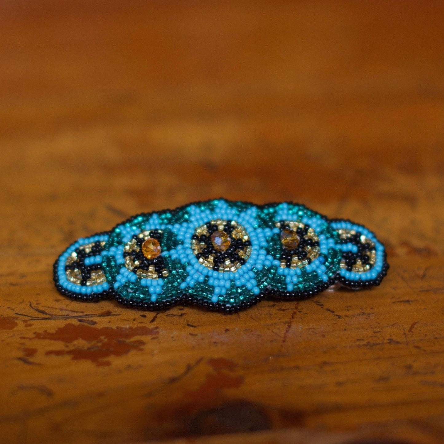 Andrea Seed Bead Hair Barrette - Guatemala - Osadia Concept Store