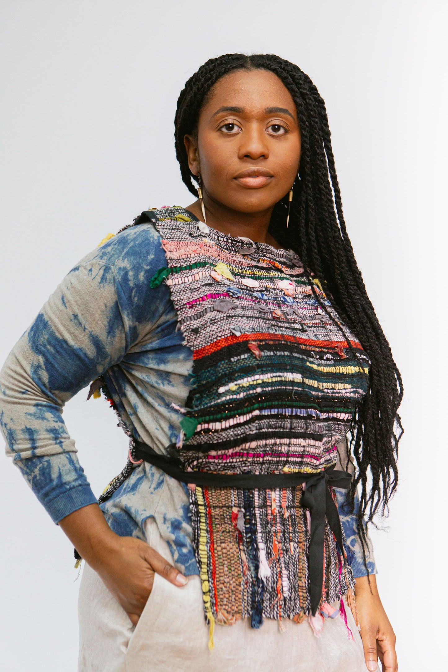 Studio-Handwoven Zero Waste Tabard