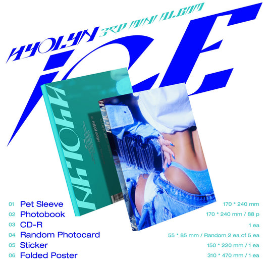 Hyolyn 3rd Mini Album - Ice