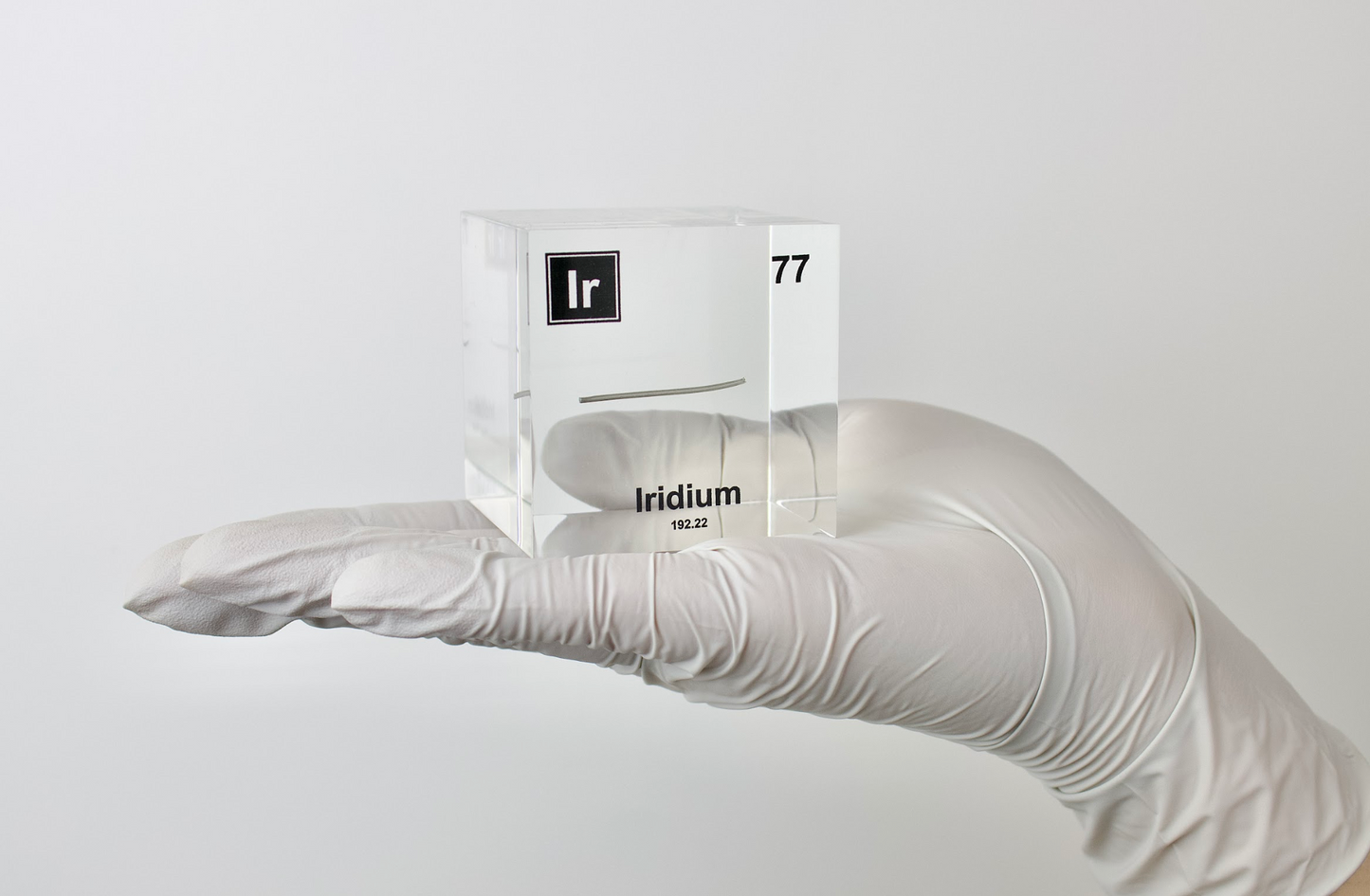 Iridium Element Cube