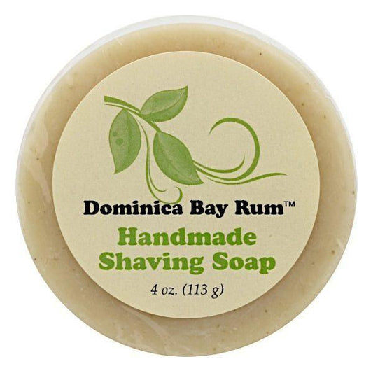 Dominica Bay Rum Handmade Shaving Soap Refill 4 oz