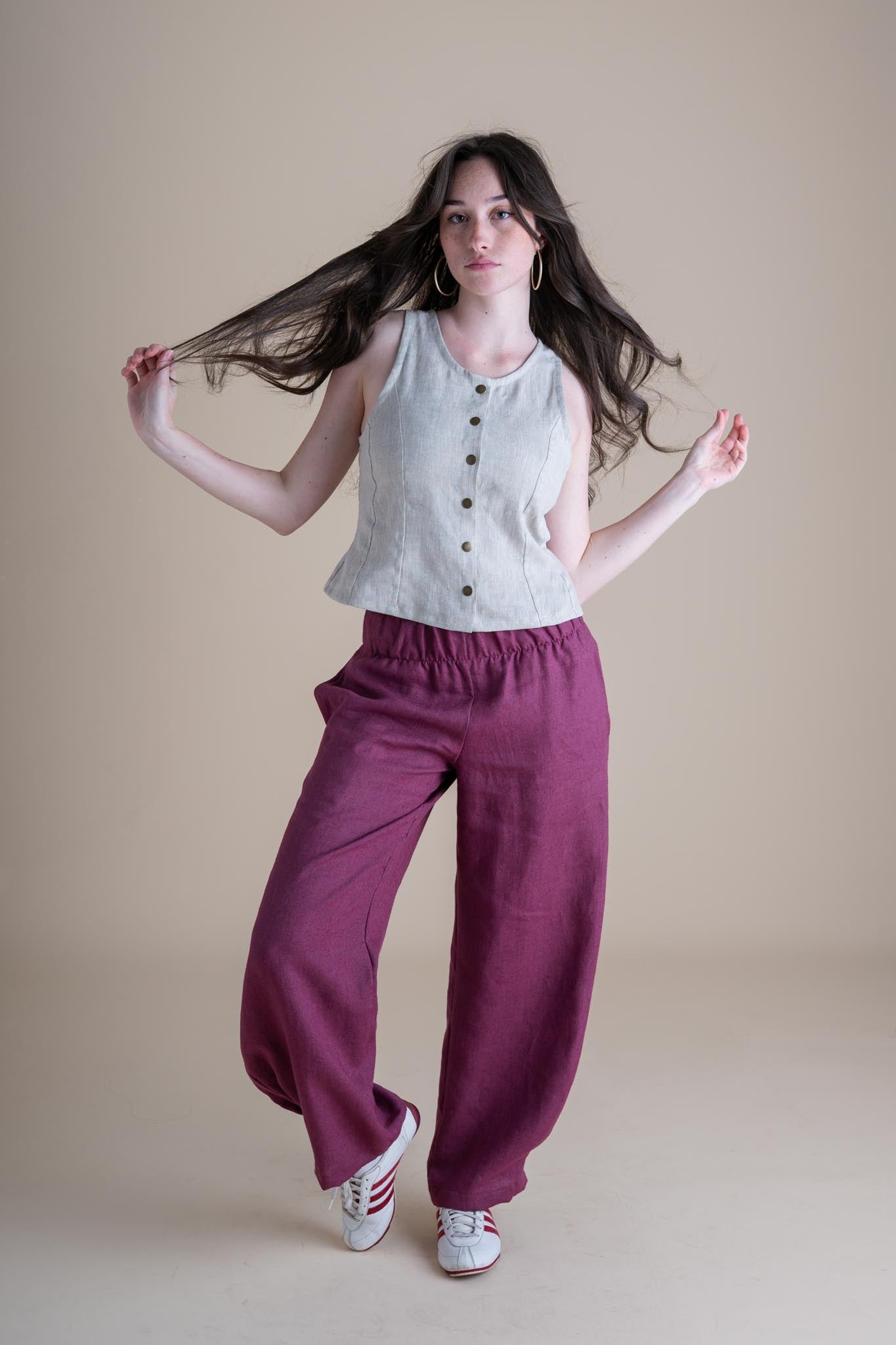 Katherine Vest (Updated) in Sand Dollar