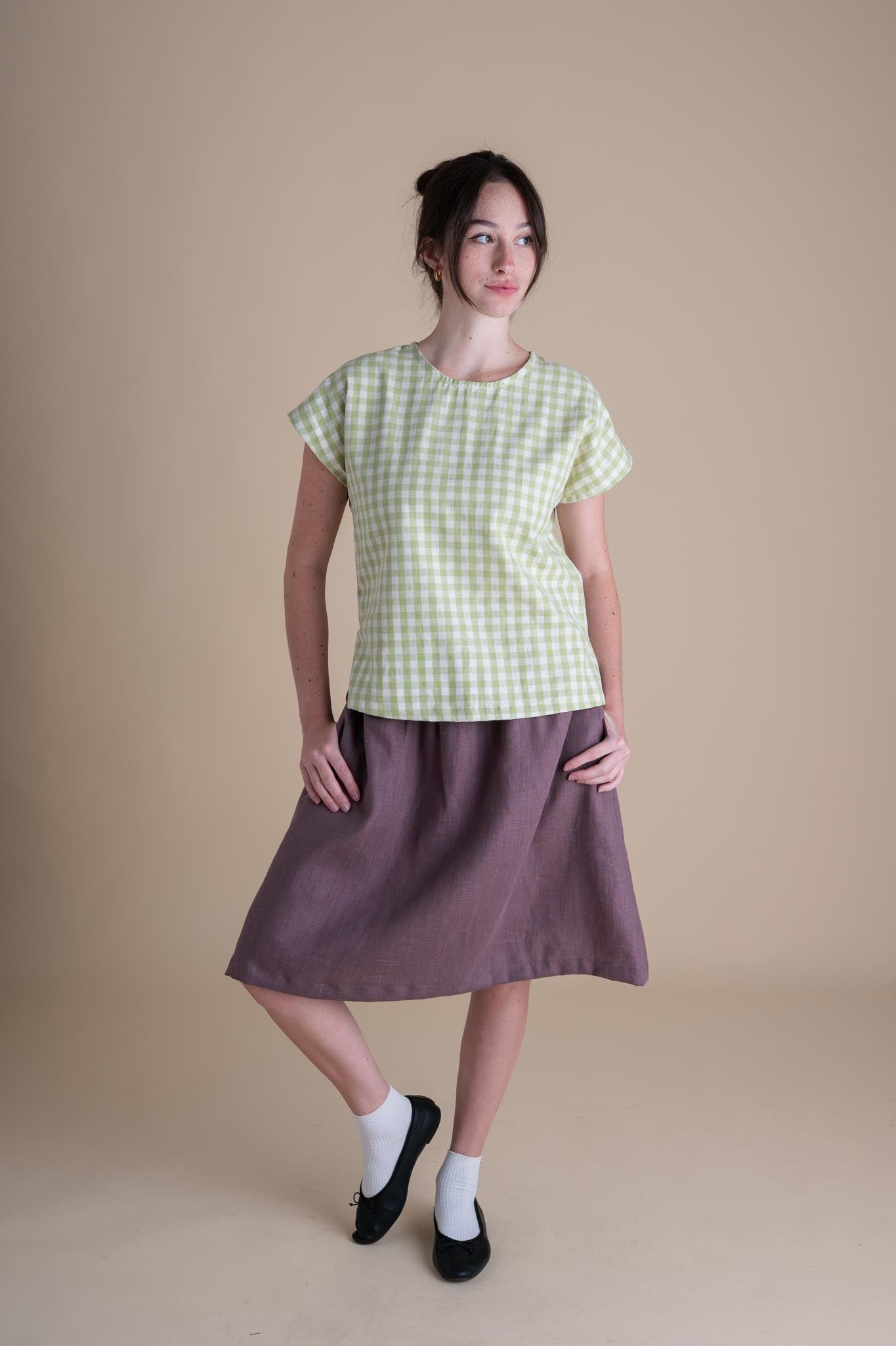 Painter Top (Updated) in Honeydew