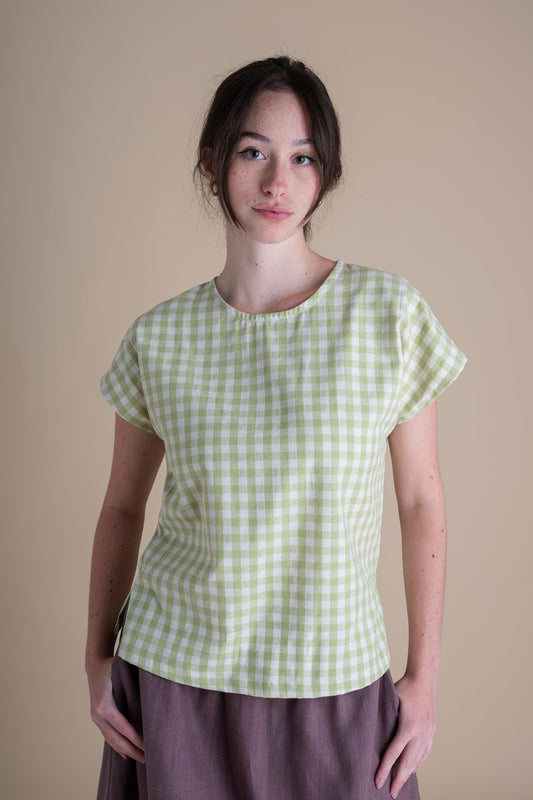 Painter Top (Updated) in Honeydew