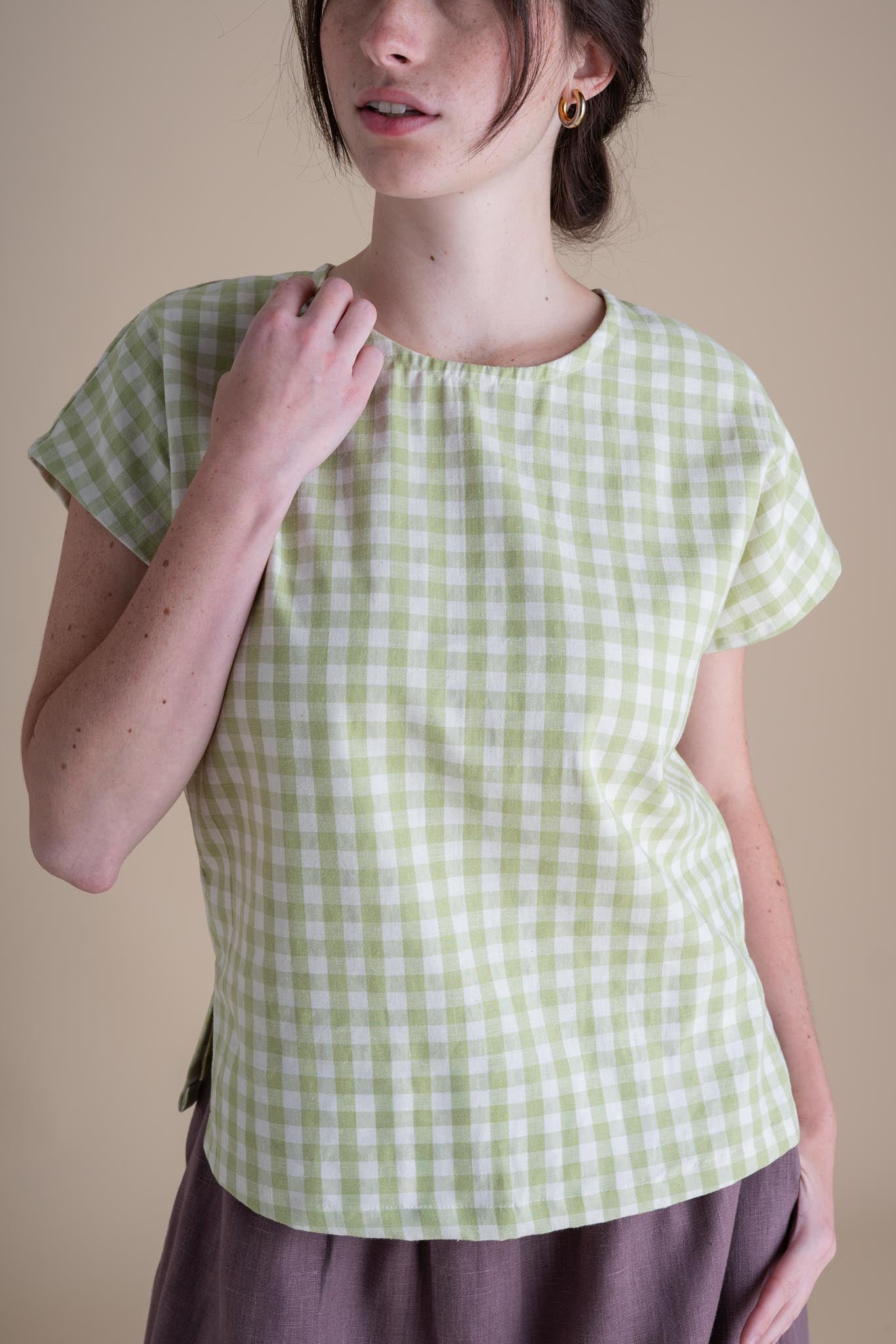 Painter Top (Updated) in Honeydew