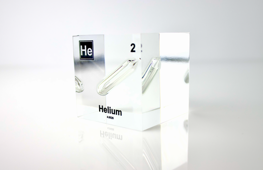 Helium Element Cube