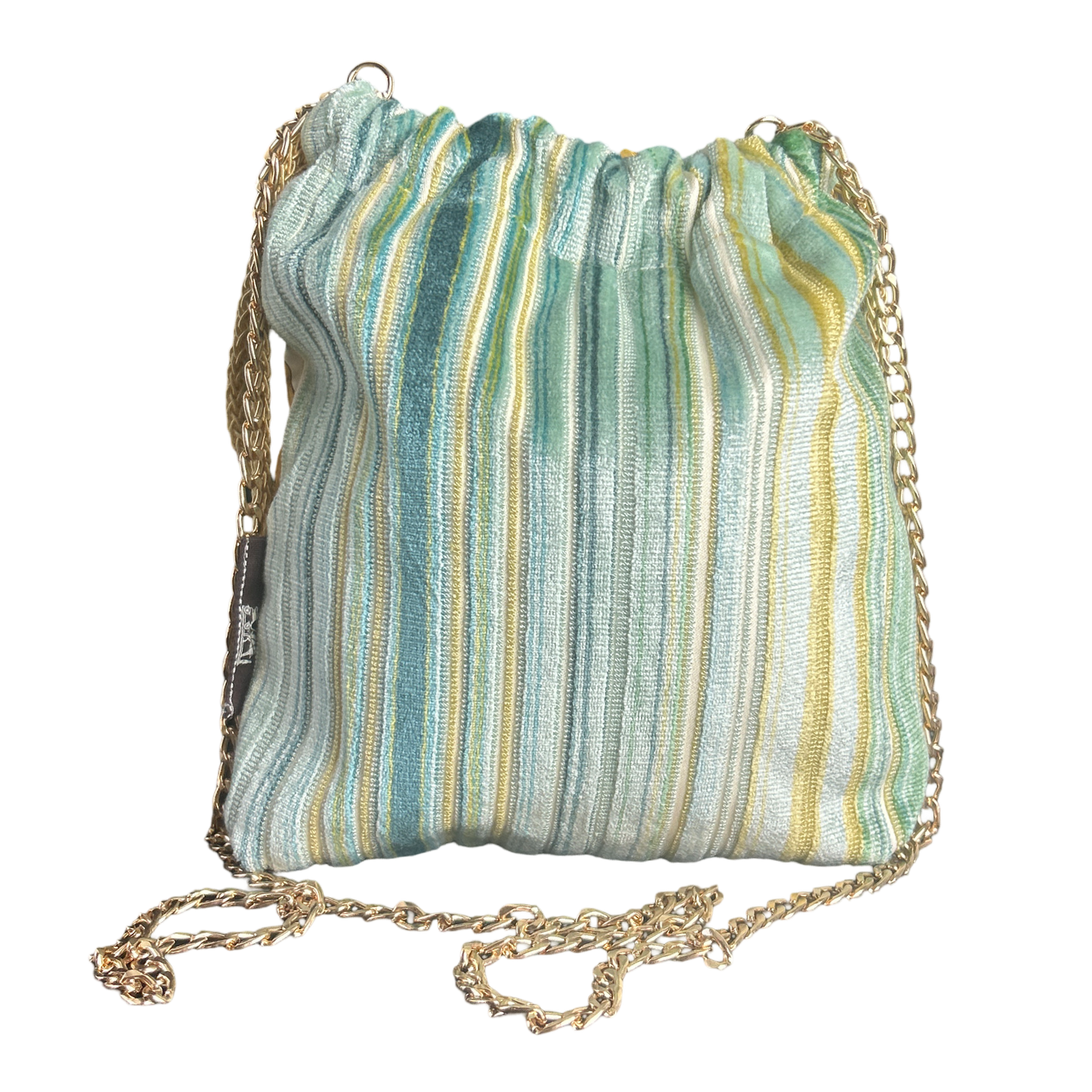 Mors a la Conetable Vintage Scarf Drawstring Crossbody Bag
