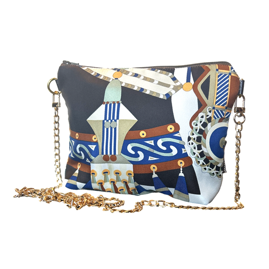 Haute Parure Vintage Scarf Crossbody Bag