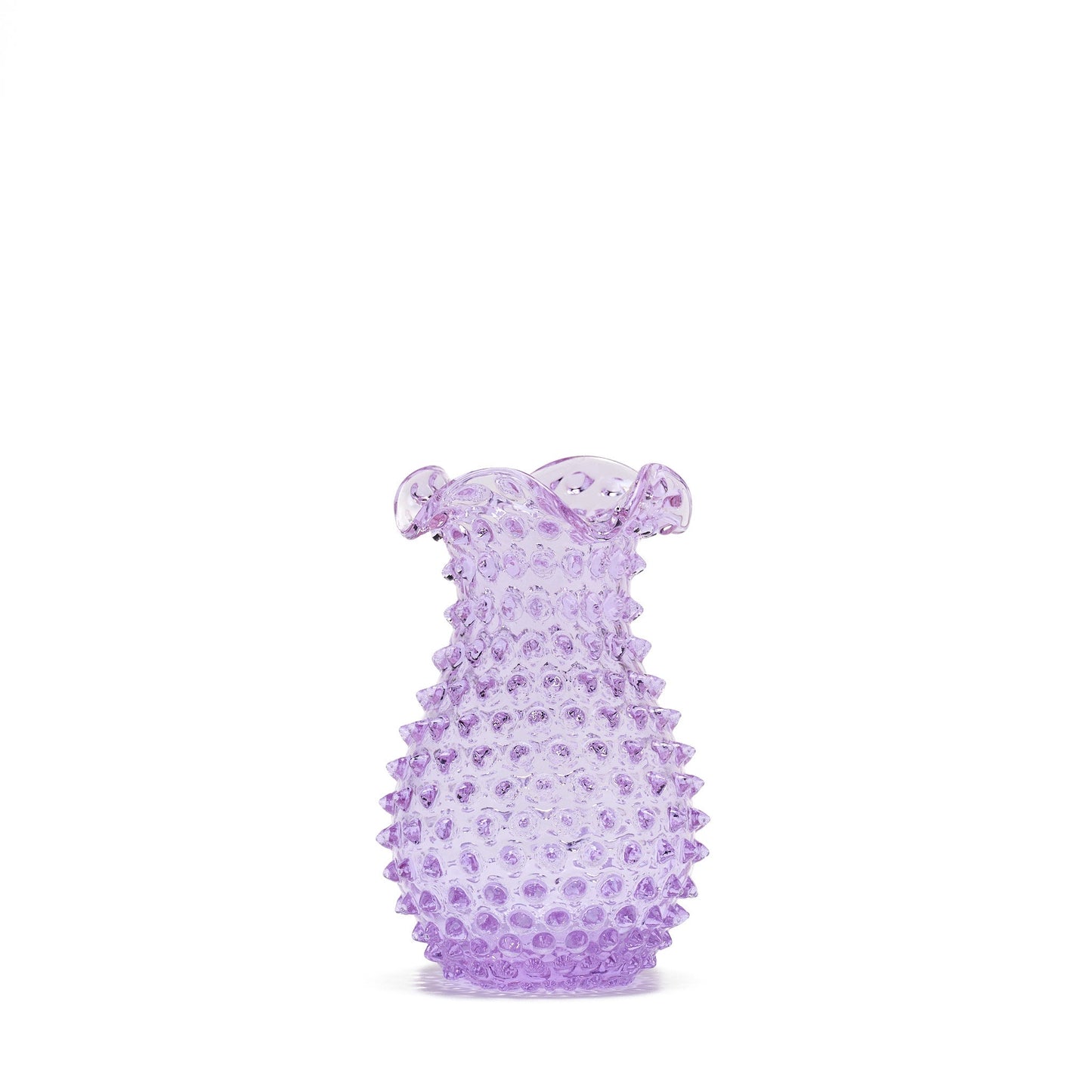 Hobnail Vase - Petal - Lilac