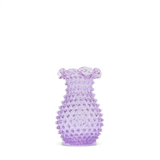 Hobnail Vase - Petal - Lilac