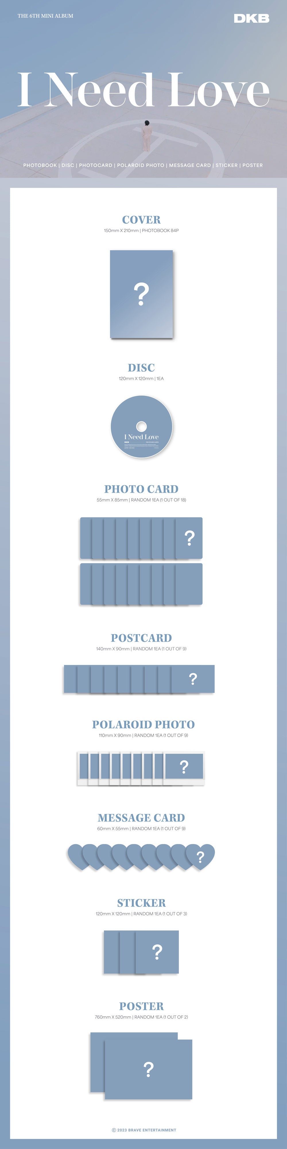 DKB 6th Mini AlbumÂ -Â IÂ NeedÂ Love