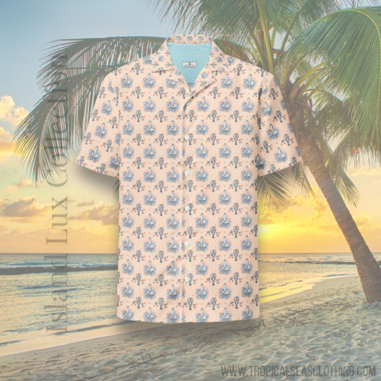 Triple Tangerine Hawaiian Shirt