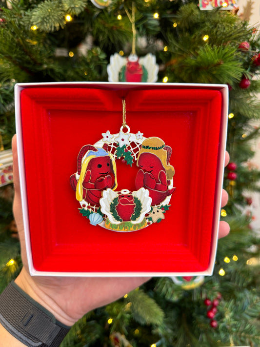 MARY, JOSEPH, AND BABY JESUS ORNAMENT (FAMILY)