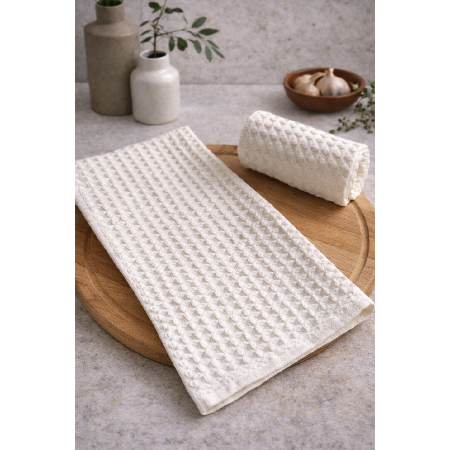 2pc Kitchen Waffle Towel Set - Osadia Concept Store