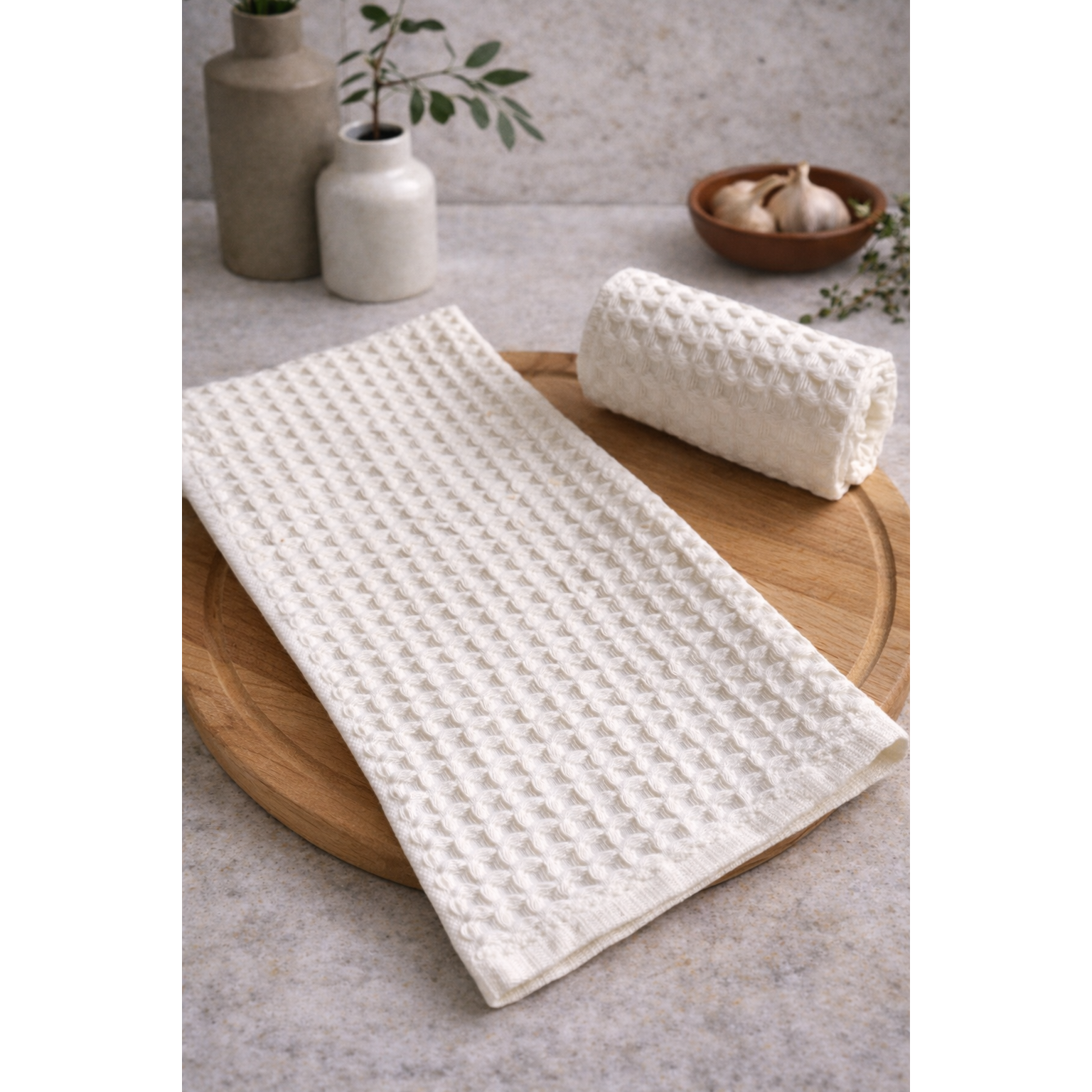 2pc Kitchen Waffle Towel Set - Osadia Concept Store