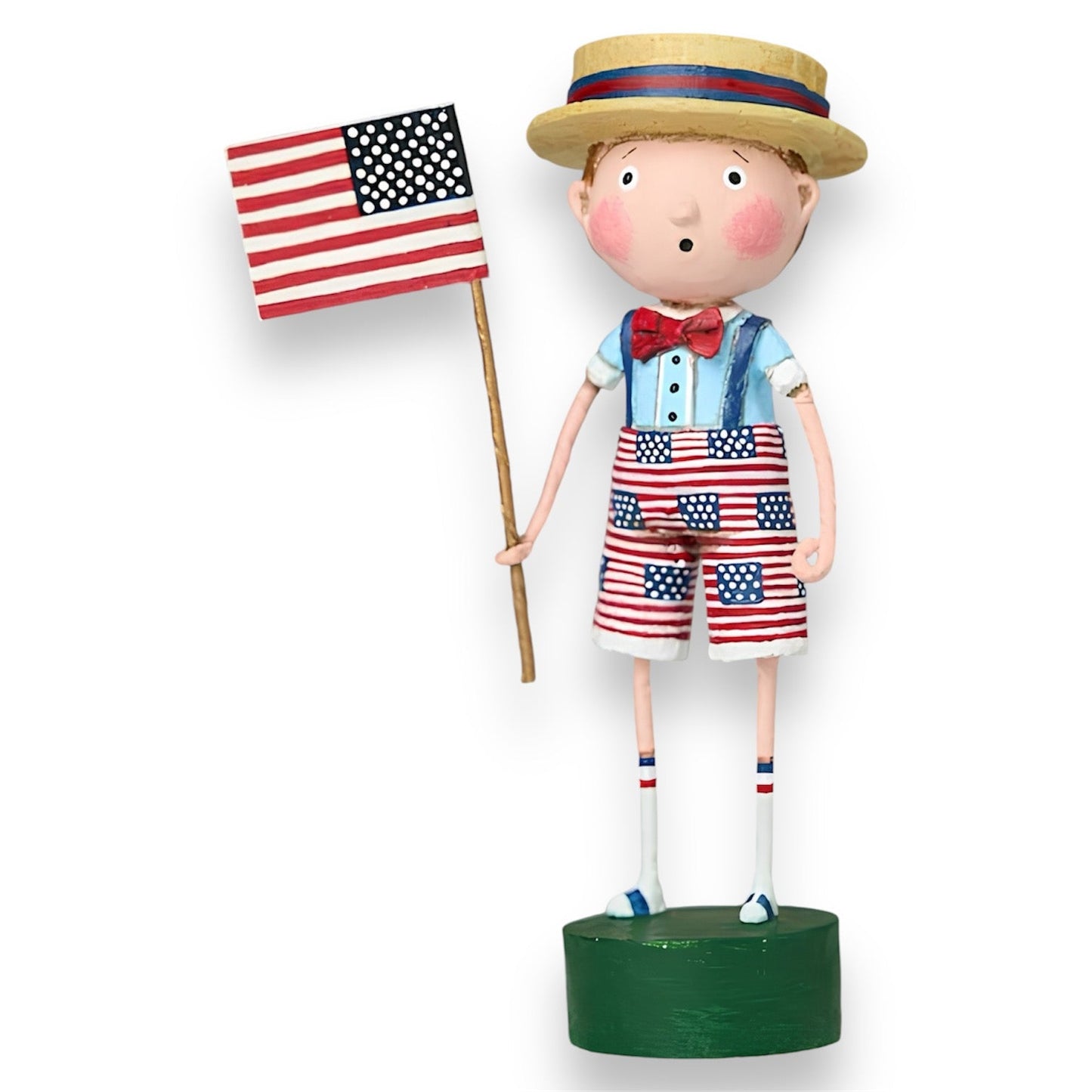 Sammie's Stars & Stripes Patriotic Lori Mitchell Figurine